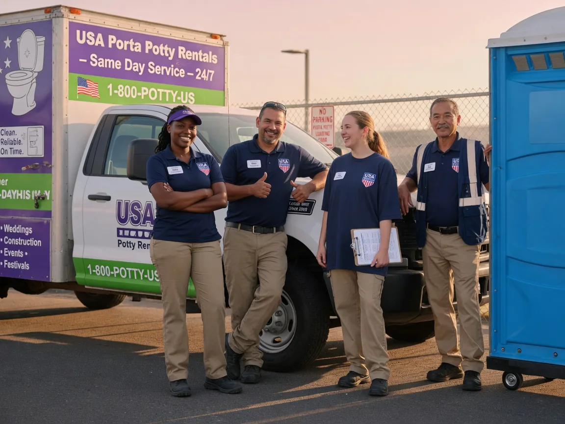 Porta Potty Rental company in Conover, NC
